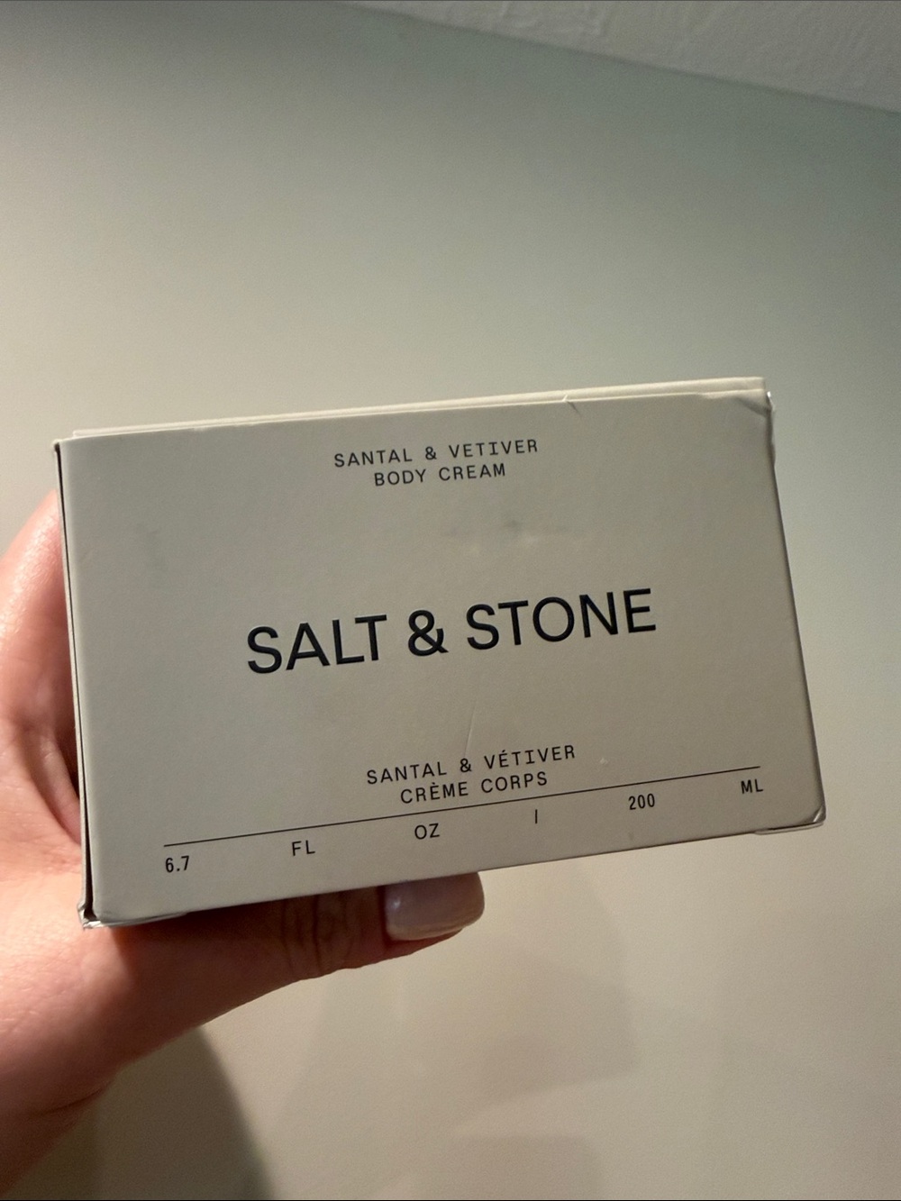 Salt & Stone Santal & Vétiver Body Cream — Cream